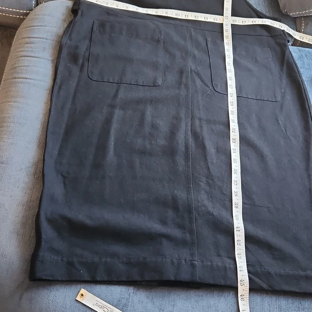 NWOT, Bridge & Burn Renee Dungaree Black Denim Overalls Dress sz L - Picture 10 of 10